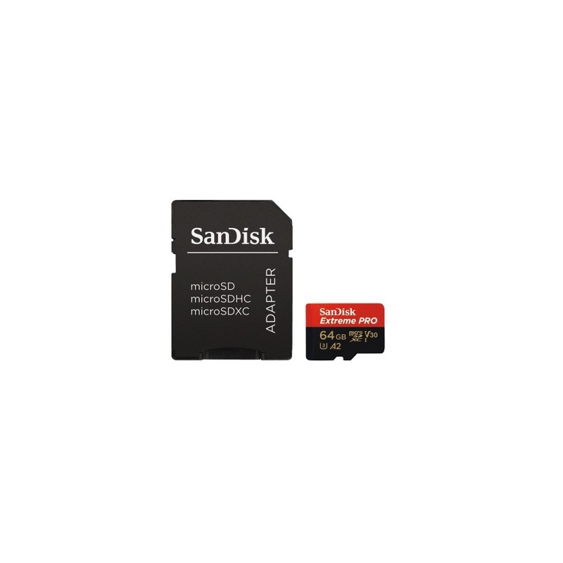 Carte Mémoire microSDXC SanDisk Extreme PRO 64 Go