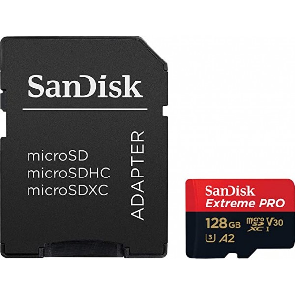 MicroSDX Extreme 128GB card